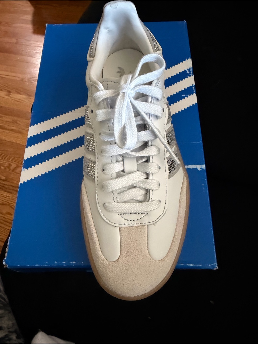 adidas rhinestone sambas